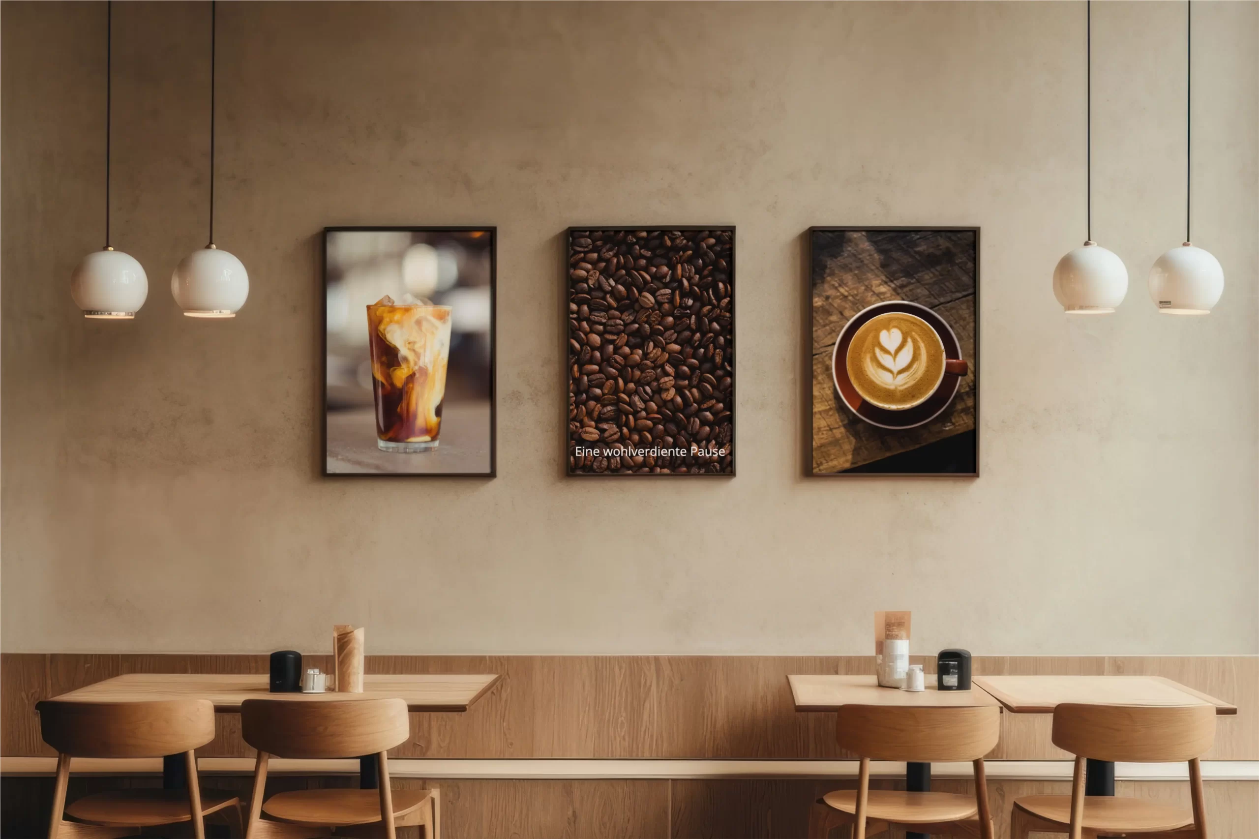 Coffee Shop Wall Deko
